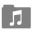 Opacity Folder Music Icon